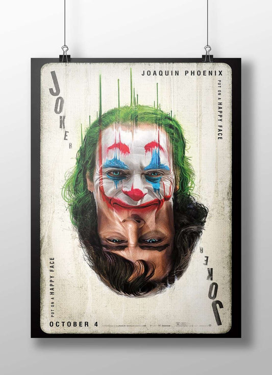 Joker (DC Comics character, 2019 film) Main Subject: Joker (DC Comics character, 2019 film) Matte BoizzBoard rigid print —