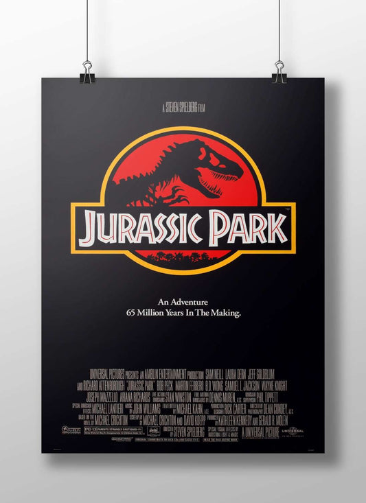 Jurassic Park franchise Main Subject: Jurassic Park franchise Matte BoizzBoard rigid print — Superhero wall art India |