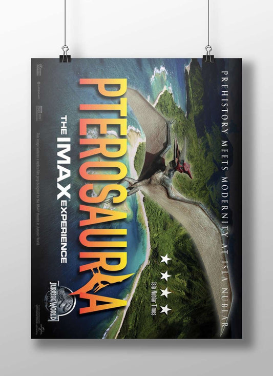 Pterosauria (Jurassic World film) Main Subject: Pterosauria (Jurassic World film) Matte BoizzBoard rigid print — Superhero
