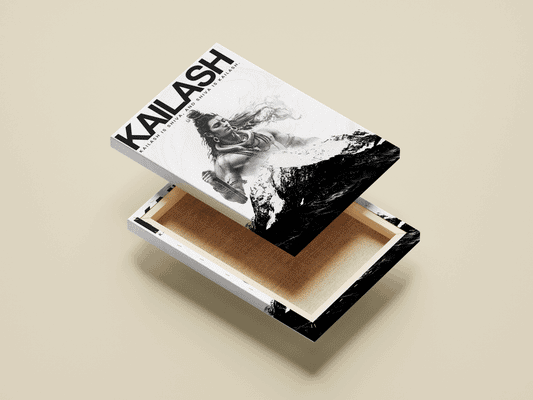 Kailash Poster – Spiritual Wall Art for Yoga & Home Decor