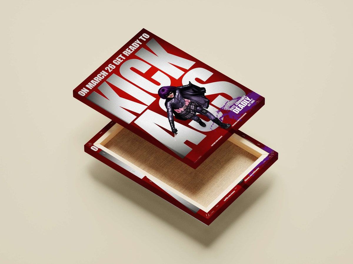 Hit Girl (character from the Kick-Ass franchise) Main Subject: Hit Girl (character from the Kick-Ass franchise) Canvas wall