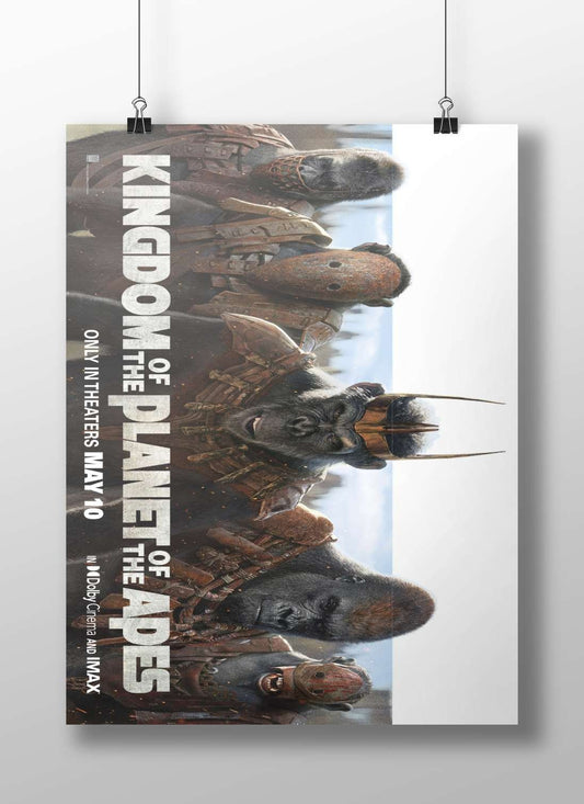 Apes from the "Kingdom of the Planet of the Apes" film (Part of the Planet of the Apes franchise) Main Subject: Apes from