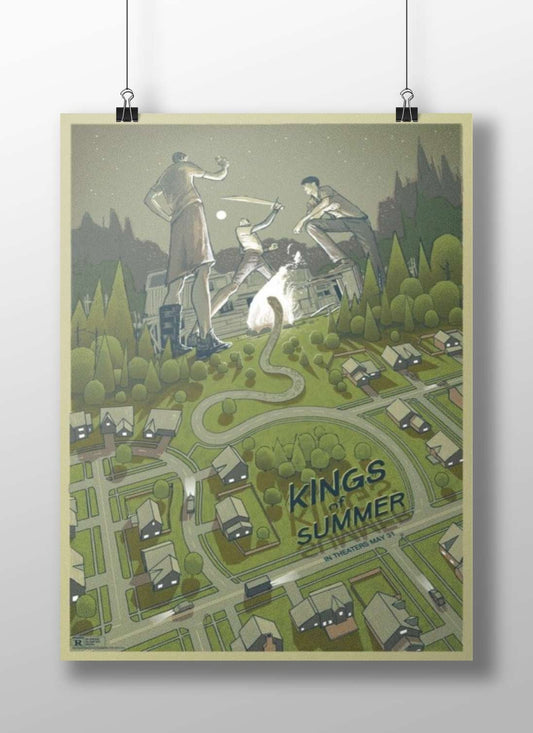 Kings of Summer (film) Main Subject: Kings of Summer (film) Matte BoizzBoard rigid print — Bollywood wall art India |
