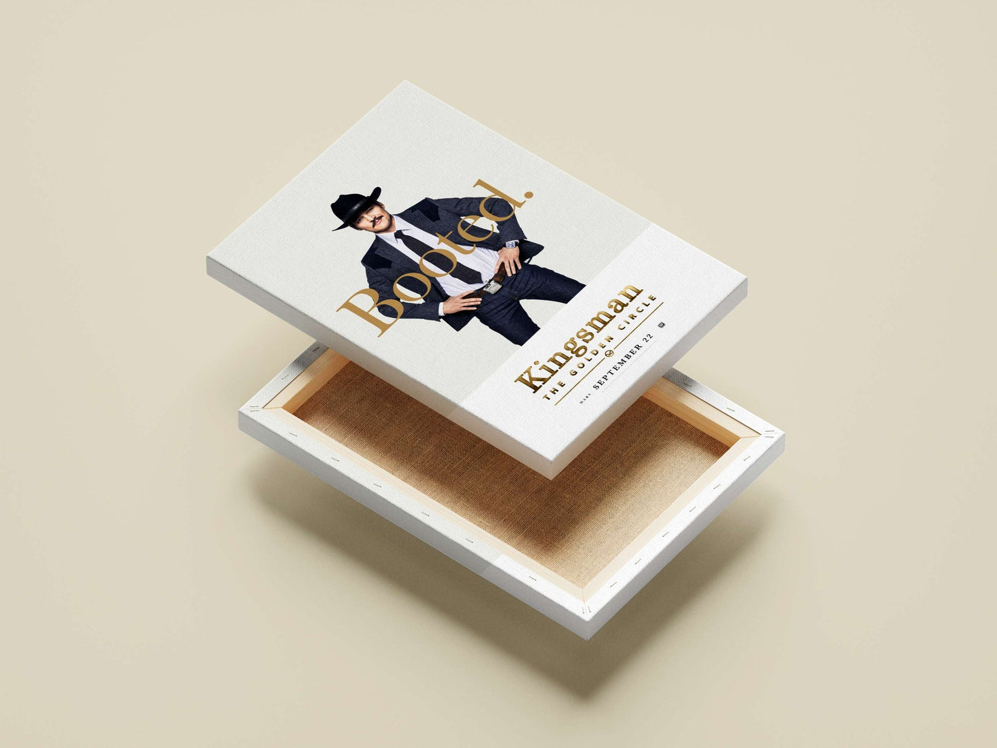 Character from Kingsman: The Golden Circle Main Subject: Character from Kingsman: The Golden Circle Canvas wall art —
