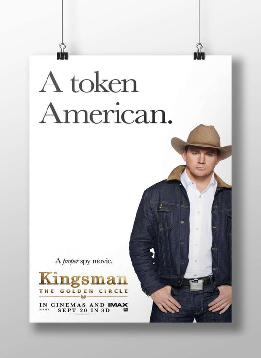Kingsman: The Golden Circle Main Subject: Kingsman: The Golden Circle Matte BoizzBoard rigid print — Hollywood wall art