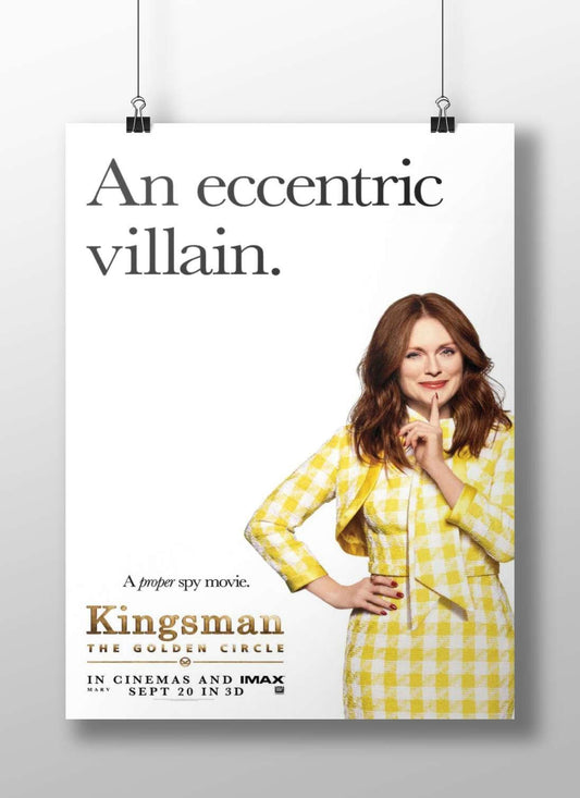 Kingsman: The Golden Circle Main Subject: Kingsman: The Golden Circle Matte BoizzBoard rigid print — Hollywood wall art