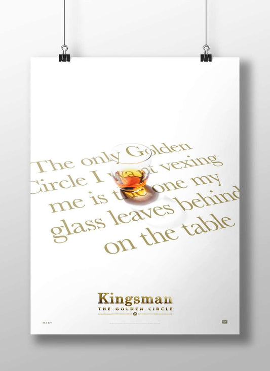 Kingsman: The Golden Circle franchise Main Subject: Kingsman: The Golden Circle franchise Matte BoizzBoard rigid print —