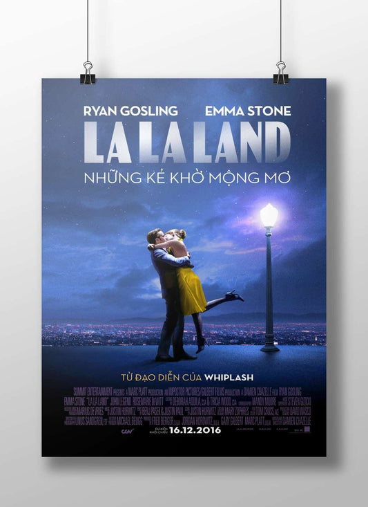 La La Land (2016 film), starring Ryan Gosling and Emma Stone, directed by Damien Chazelle. Main Subject: La La Land (2016