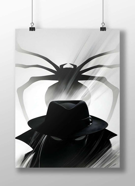 Black Widow (Marvel Comics character) Main Subject: Black Widow (Marvel Comics character) Matte BoizzBoard rigid print —