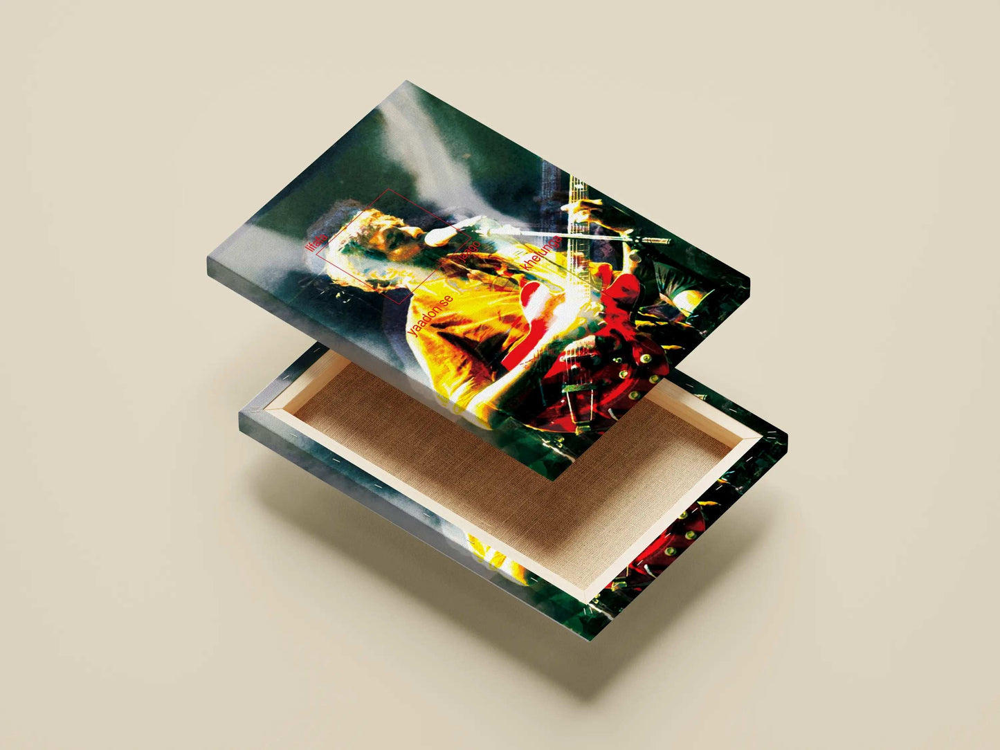 Lifafa Concert Poster – Indian Indie Music Wall Art Print with Lyrics “Lifafa, Jaago, Yaadon Se, Khelunga”
