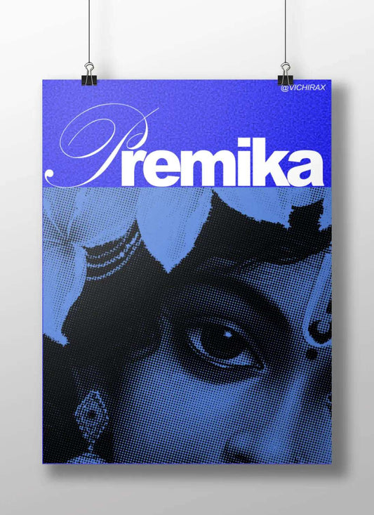 A Divine Glance in Duotone