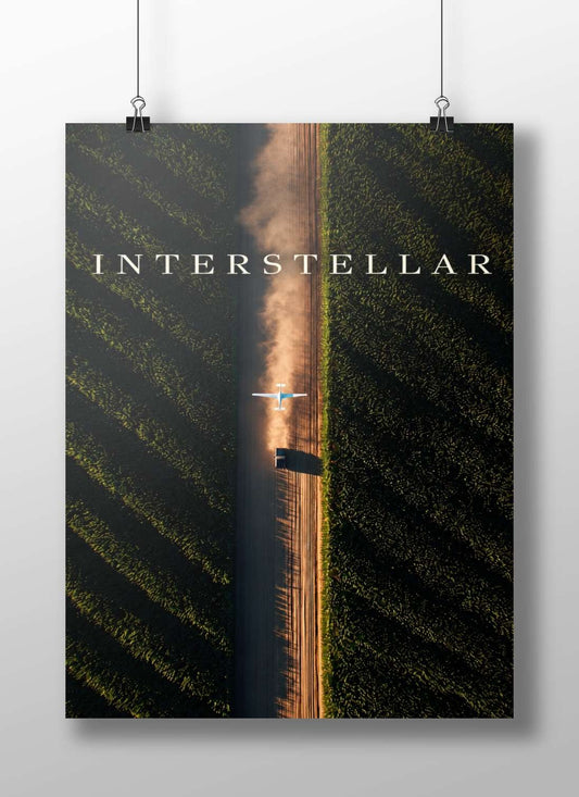 Interstellar (film franchise) Main Subject: Interstellar (film franchise) Matte BoizzBoard rigid print — Bollywood wall art