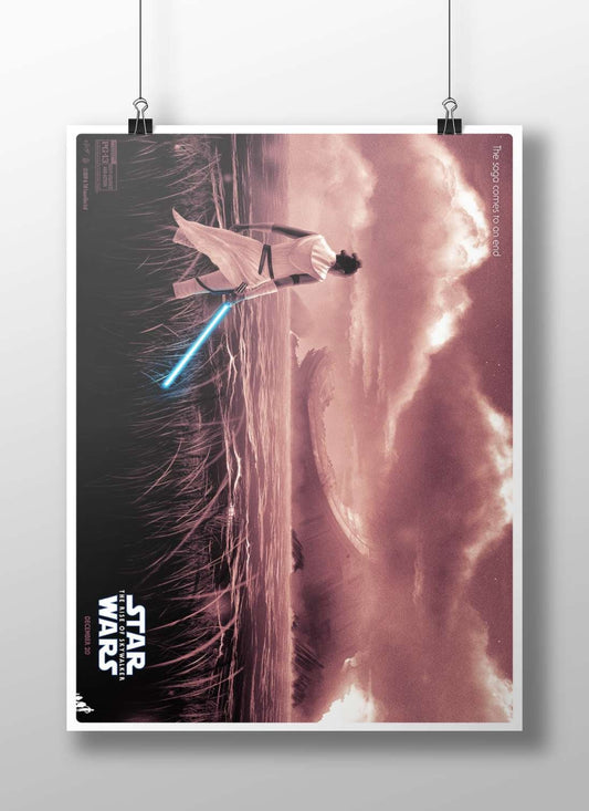 Rey from Star Wars: The Rise of Skywalker Rey - Rise Of Leadership Poster