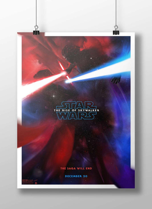 Star Wars: The Rise of Skywalker Rey'S Lightsaber - Star Wars Poster