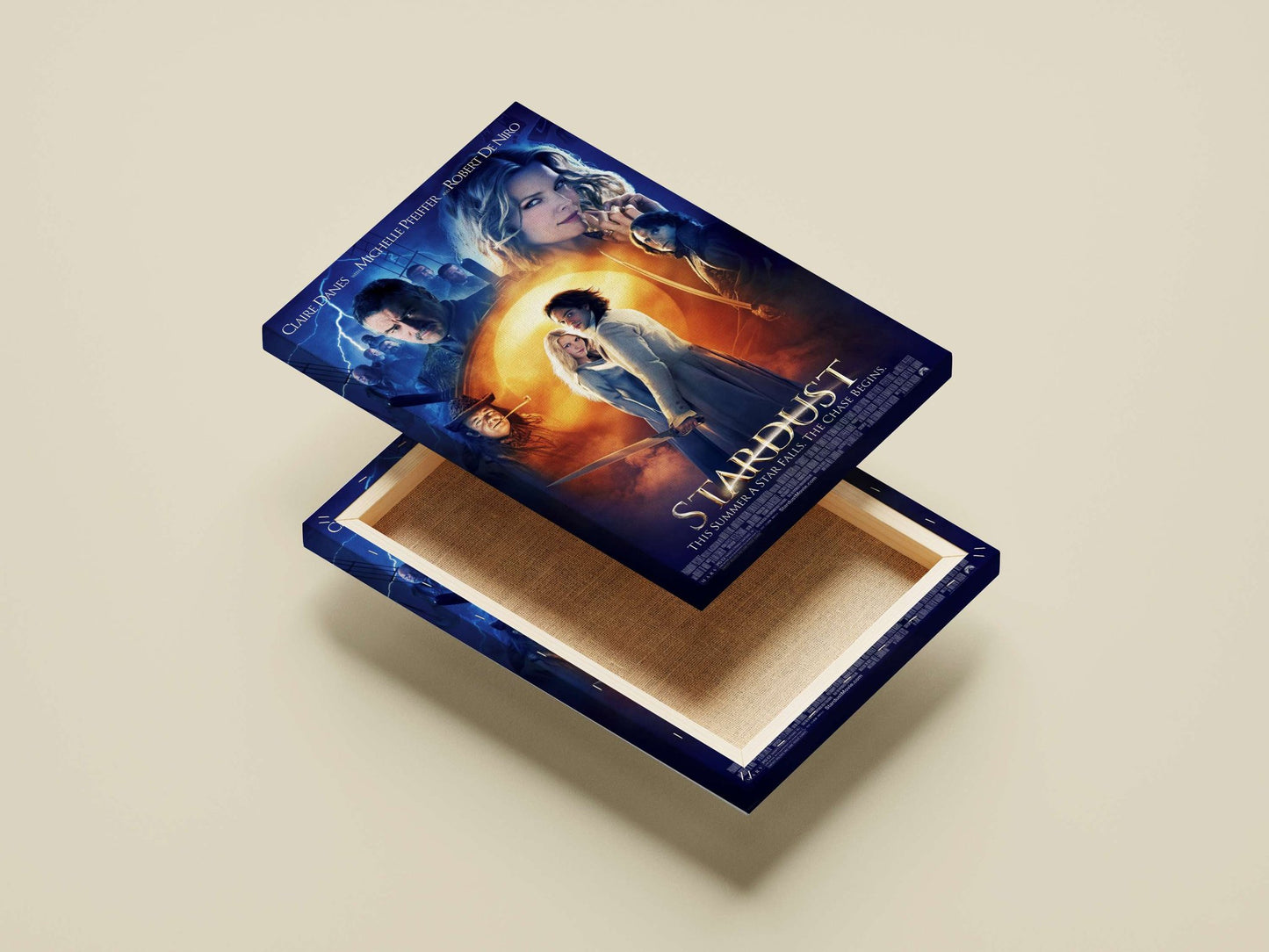 Stardust (the film, confirmed by OCR text "Stardust" and tagline "THIS SUMMER A STAR FALLS.