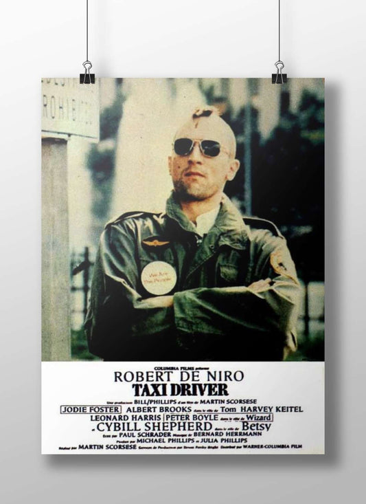 Robert De Niro in Taxi Driver R.D. In Tragedy - Taxi Driver Poster