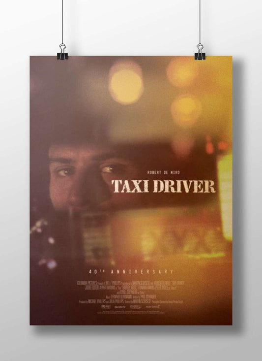 Taxi Driver (film) Travis Bickle - Iconic Noir Poster