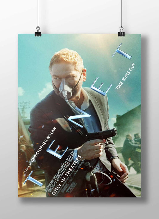 Tenet (2020 film directed by Christopher Nolan) Tenet - Time-Bending Poster