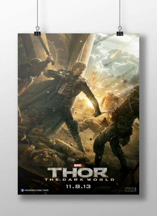 Thor (the Norse deity) from Marvel's Thor franchise, specifically the movie "Thor: The Dark World"