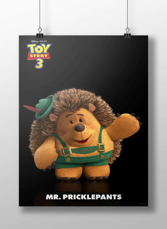 Mr. Pricklepants from Toy Story 3. Woody & Mr. Pricklepants Friendship Poster