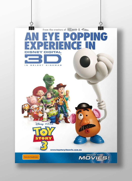 Toy Story 3 Woody - Classic Toy Story Poster