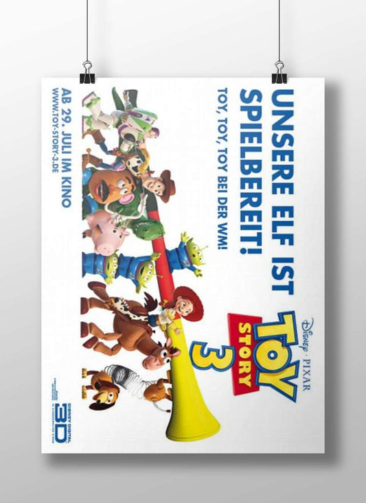 Toy Story 3 (Pixar franchise) Woody - Classic Toy Pop Art Poster