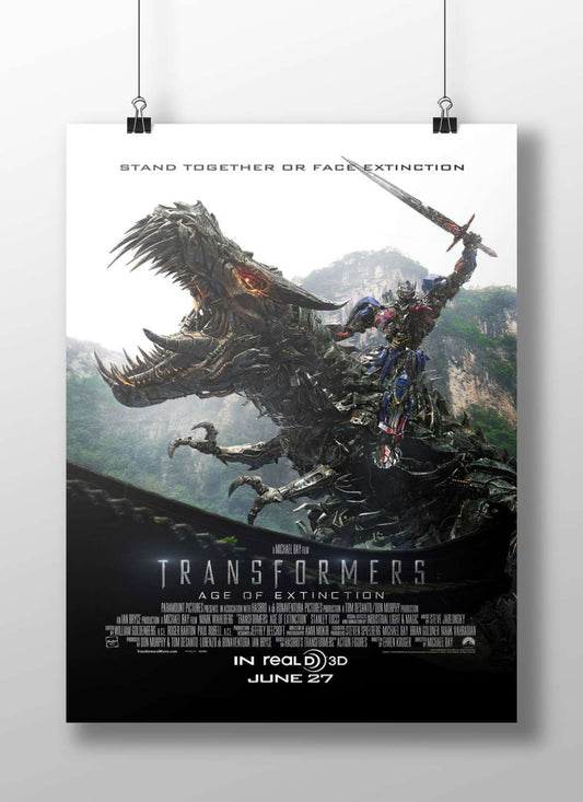 Optimus Prime from Transformers: Age of Extinction Optimus Prime - Transformers Legend Poster