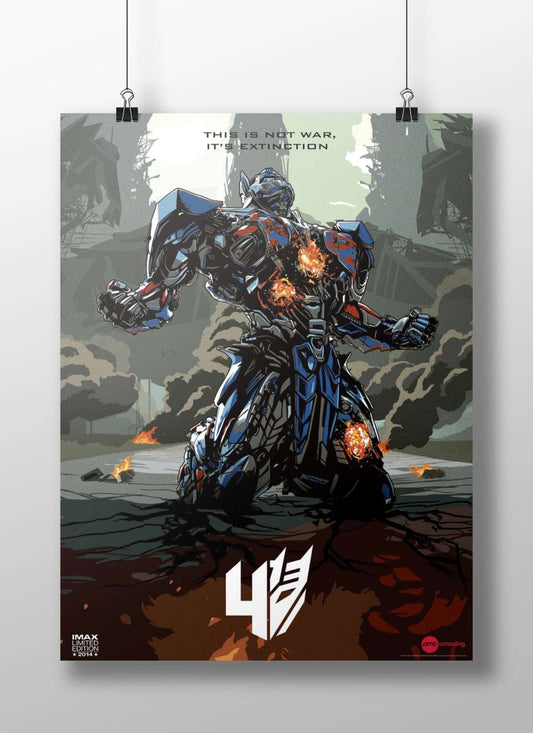Optimus Prime (Transformers franchise) Optimus Prime - Cybernetic Hero Poster