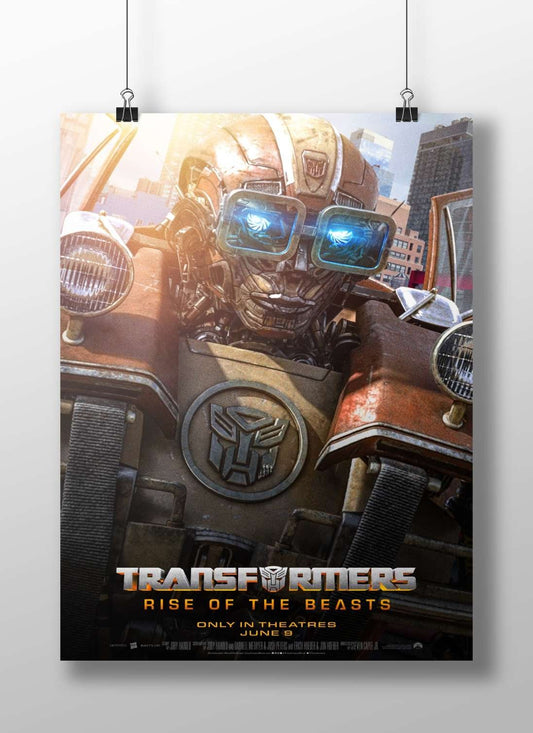 Optimus Prime, a Transformer (Autobot) from the Transformers franchise Optimus Prime - Autobot Hero Poster