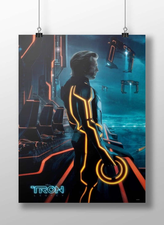 Tron: Legacy Kevin Flynn - Digital Hero Poster