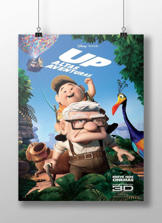 Up (Disney Pixar film) Carl Fredricksen - Adventure Of A Lifetime Poster