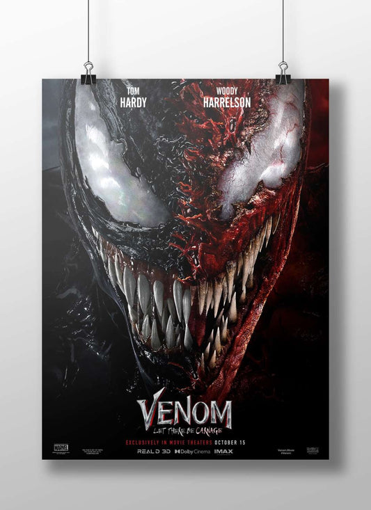 Venom: Let There Be Carnage (movie) Venom - Carnage Unleashed Poster
