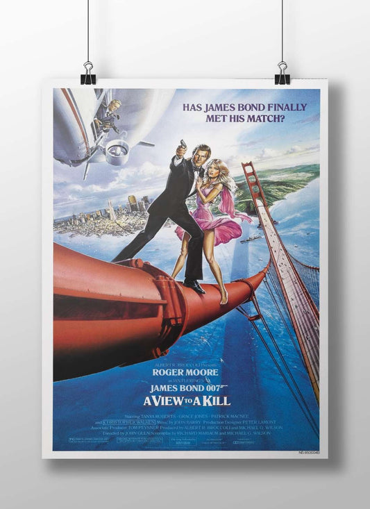 James Bond franchise film "A View to a Kill" James Bond - A View To