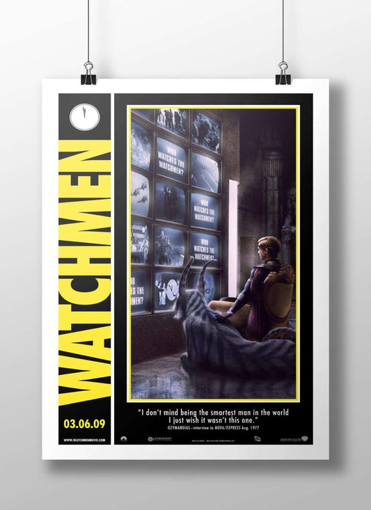 Watchmen (franchise) Rorschach - Noir Hero Poster