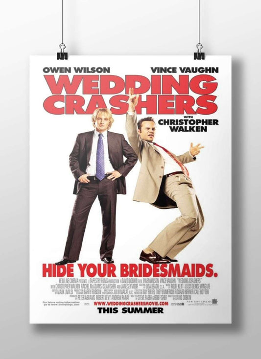 Wedding Crashers (movie franchise) Stifler'S Wedding - Comedy Classic Poster