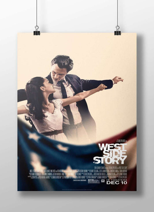 West Side Story (2020 film) Maria - Love & Conflict Vintage Poster