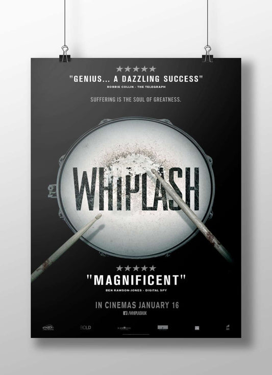 Whiplash (movie) Miles Teller - Whiplash Poster