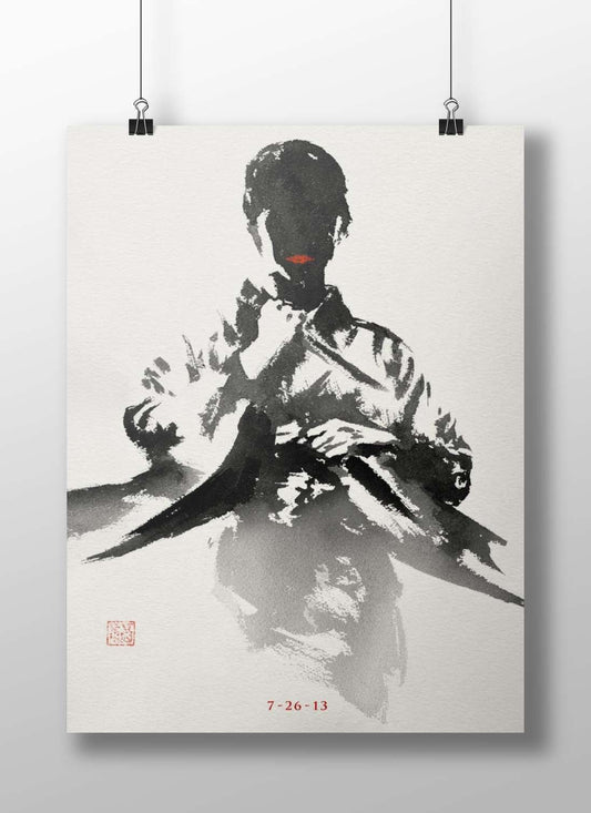 Character from the movie "7-26-13" (evidenced by OCR text). Jack Harper - Gritty Noir Poster
