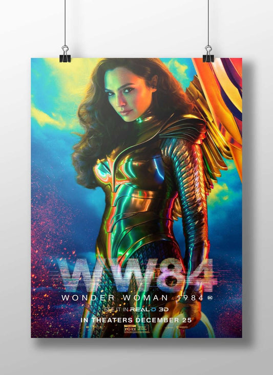 Wonder Woman (DC Comics superheroine) Diana Prince - Amazonian Goddess Poster