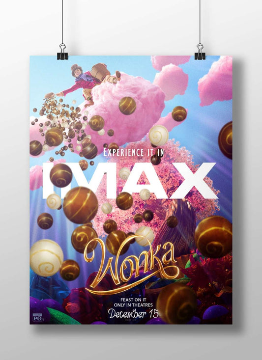 Wonka (2023 film) Willy Wonka - Magical Candy Kingdom Poster