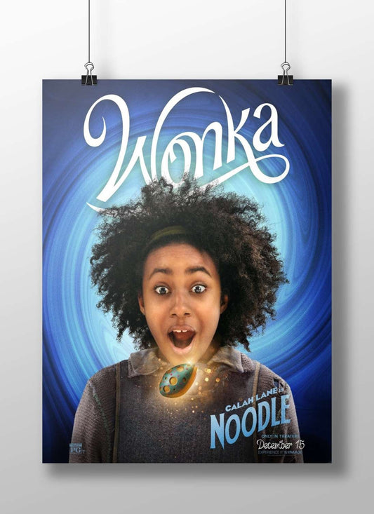 Noodle (character from the Wonka franchise) Willy Wonka'S Noodle - Candy Pop Art Poster