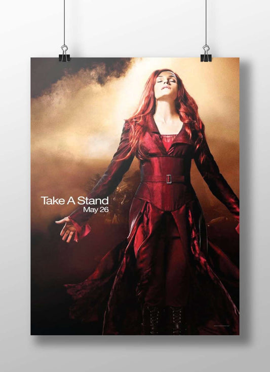 Wanda Maximoff (Scarlet Witch) from Marvel's MCU Wanda Maximoff - Scarlet Witch Cinematic Poster