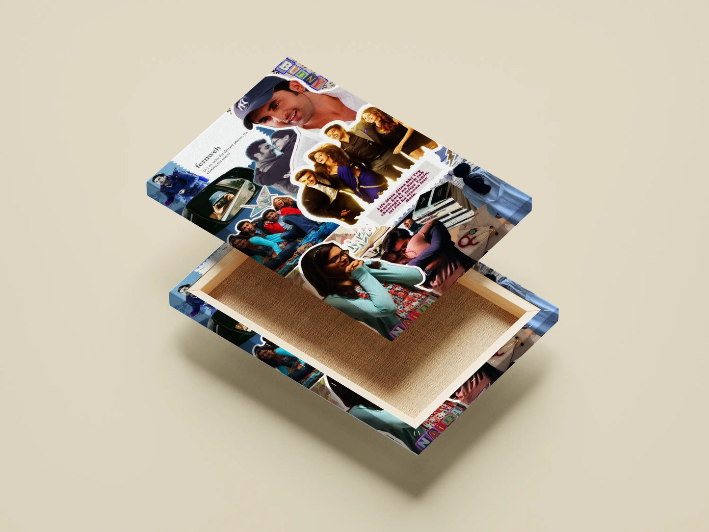 "YJHD Poster – Yeh Jawaani Hai Deewani Bollywood Aesthetic Collage | Travel, Friendship & Love Moodboard"