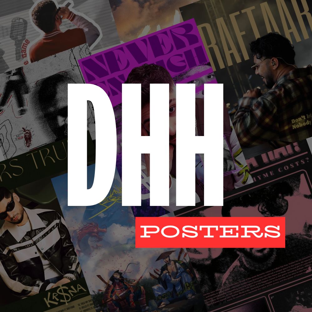 DESI HIP HOP POSTERS