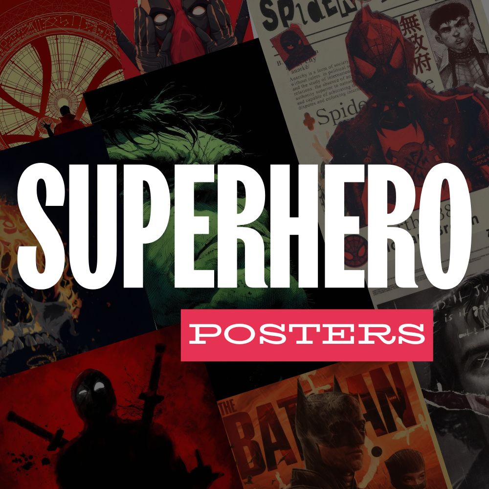 SUPERHERO POSTERS
