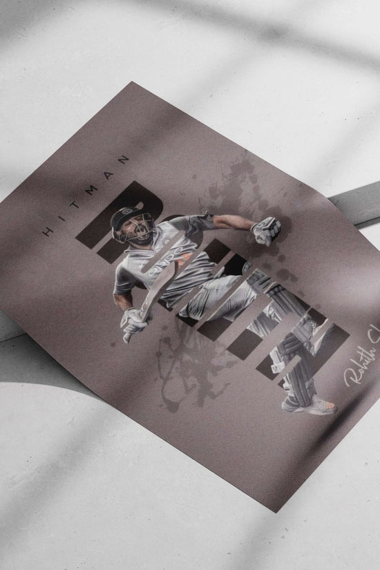 Rohit Sharma - Cricket Legend Poster
