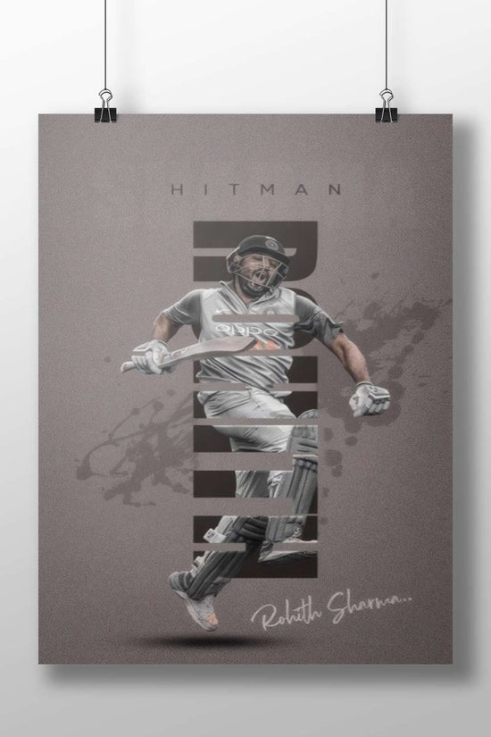 Rohit Sharma - Cricket Legend Poster