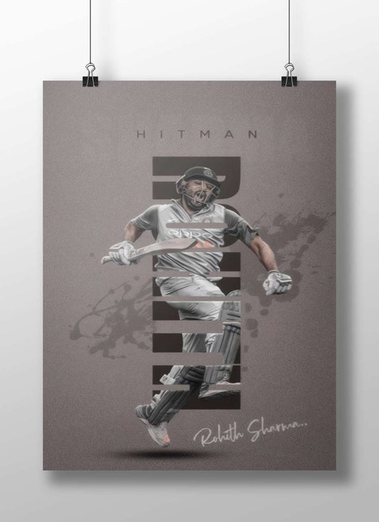 Rohit Sharma - Cricket Legend Poster