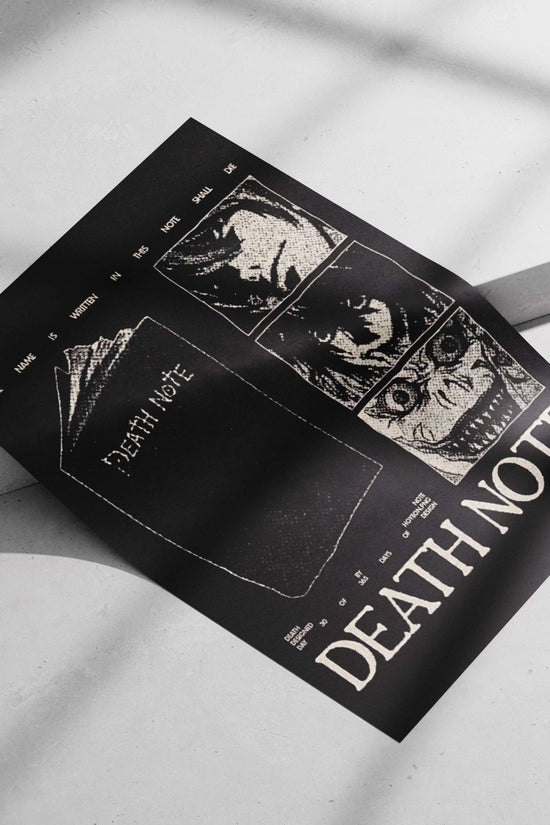 Death Note (franchise) L Lawliet - Death Note Anime Poster