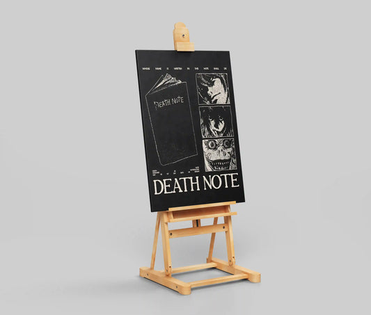 Death Note "Whose Name Is Written" Anime Poster - Ryuk L & Kira Symbolic Art Print